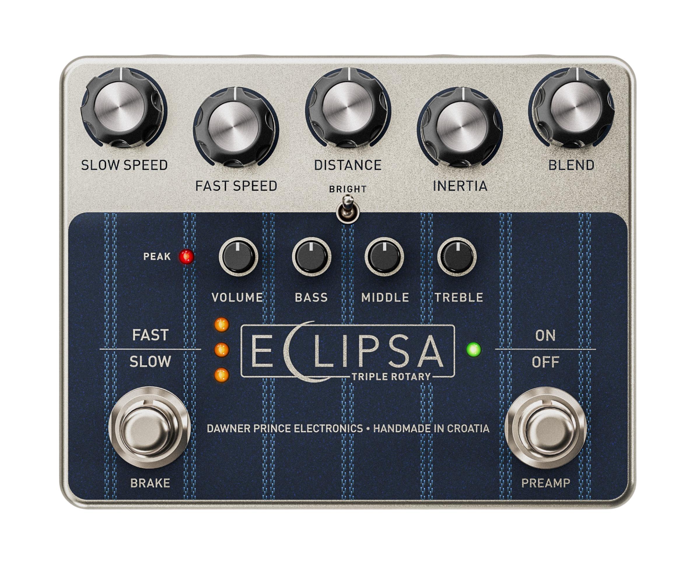 Dawner Prince Eclipsa Rotary Cabinet Emulator Pedal - Andertons